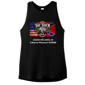 The Farm Liberty Missouri Usa Bar Honkytonk Ladies PosiCharge Tri-Blend Wicking Tank