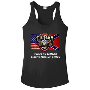 The Farm Liberty Missouri Usa Bar Honkytonk Ladies PosiCharge Competitor Racerback Tank