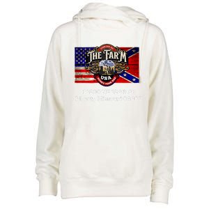 The Farm Liberty Missouri Usa Bar Honkytonk Womens Funnel Neck Pullover Hood