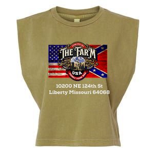 The Farm Liberty Missouri Usa Bar Honkytonk Garment-Dyed Women's Muscle Tee