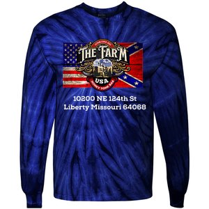 The Farm Liberty Missouri Usa Bar Honkytonk Tie-Dye Long Sleeve Shirt