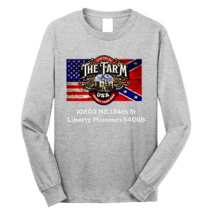 The Farm Liberty Missouri Usa Bar Honkytonk Long Sleeve Shirt