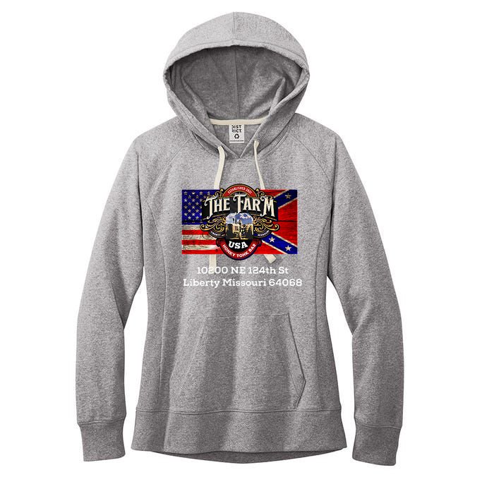 The Farm Liberty Missouri Usa Bar Honkytonk Women's Fleece Hoodie