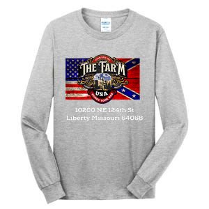 The Farm Liberty Missouri Usa Bar Honkytonk Tall Long Sleeve T-Shirt