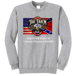 The Farm Liberty Missouri Usa Bar Honkytonk Tall Sweatshirt