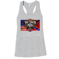 The Farm Liberty Missouri Usa Bar Honkytonk Women's Racerback Tank