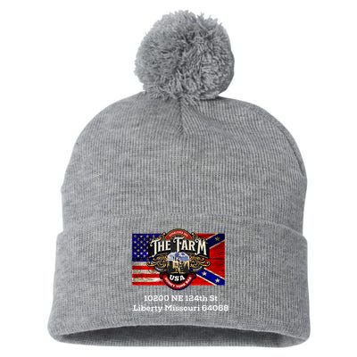 The Farm Liberty Missouri Usa Bar Honkytonk Pom Pom 12in Knit Beanie