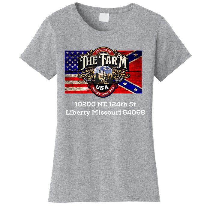 The Farm Liberty Missouri Usa Bar Honkytonk Women's T-Shirt