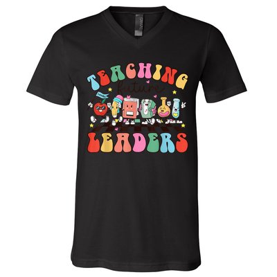 Teaching Future Leaders,It's a Good Day to Teach Tiny Humans V-Neck T-Shirt