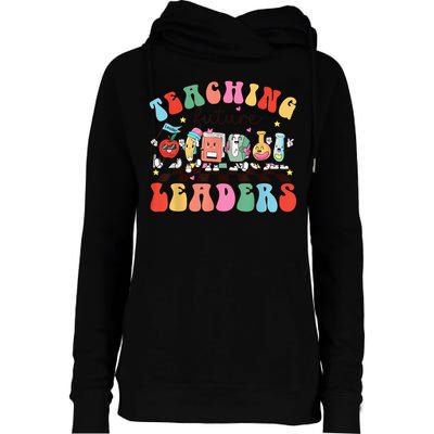 Teaching Future Leaders,It's a Good Day to Teach Tiny Humans Womens Funnel Neck Pullover Hood