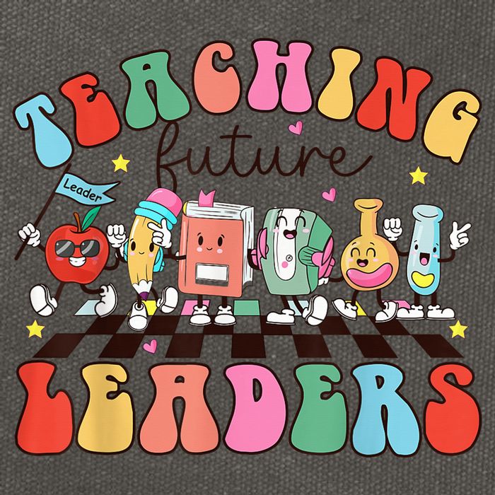 Teaching Future Leaders,It's a Good Day to Teach Tiny Humans Cotton Canvas Backpack