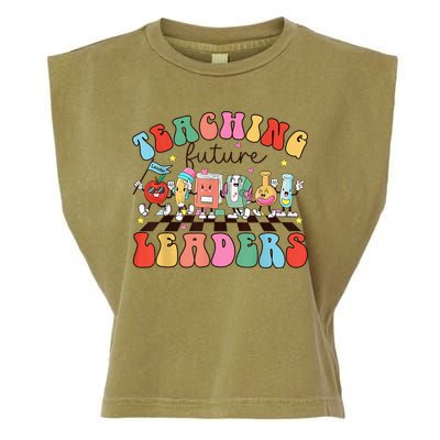 Teaching Future Leaders,It's a Good Day to Teach Tiny Humans Garment-Dyed Women's Muscle Tee