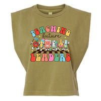 Teaching Future Leaders,It's a Good Day to Teach Tiny Humans Garment-Dyed Women's Muscle Tee