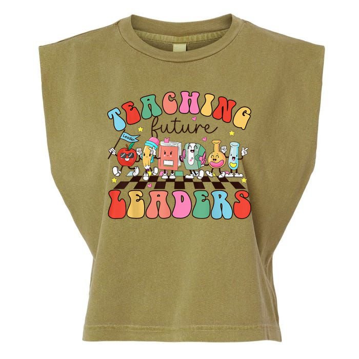 Teaching Future Leaders,It's a Good Day to Teach Tiny Humans Garment-Dyed Women's Muscle Tee