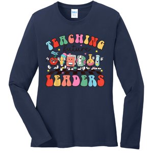 Teaching Future Leaders,It's a Good Day to Teach Tiny Humans Ladies Long Sleeve Shirt