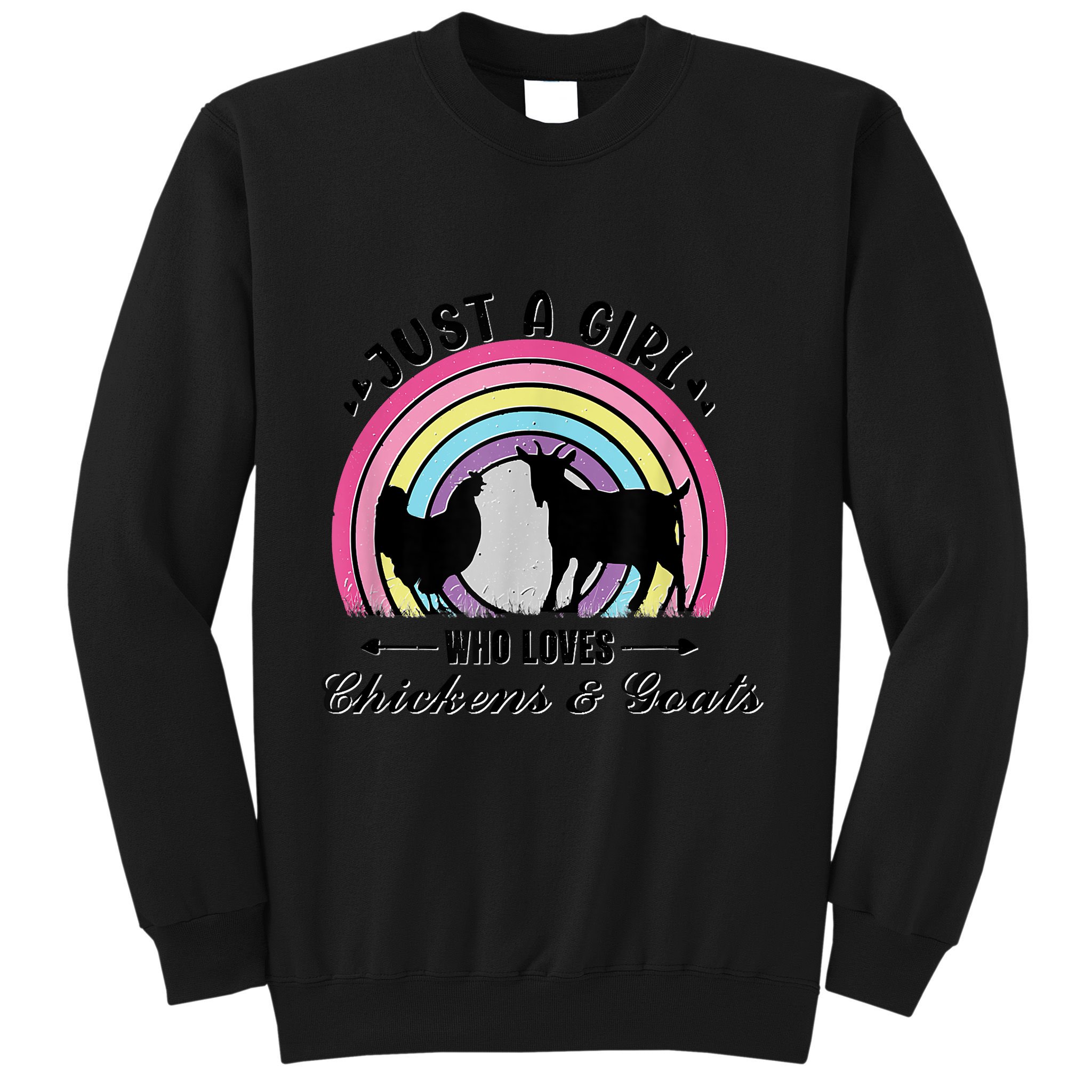 The Farm Liberty Missouri USA Bar Honkytonk Chicken Lady Sweatshirt