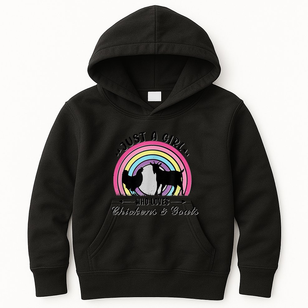 The Farm Liberty Missouri USA Bar Honkytonk Chicken Lady Kids Hoodie