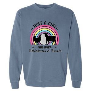 The Farm Liberty Missouri USA Bar Honkytonk Chicken Lady Garment-Dyed Sweatshirt