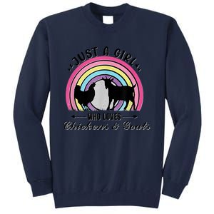 The Farm Liberty Missouri USA Bar Honkytonk Chicken Lady Tall Sweatshirt