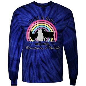 The Farm Liberty Missouri USA Bar Honkytonk Chicken Lady Tie-Dye Long Sleeve Shirt