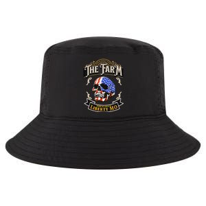 The Farm Liberty Missouri USA Bar Honkytonk American Skull Cool Comfort Performance Bucket Hat