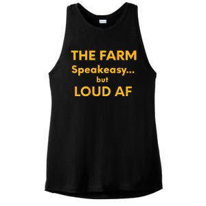 The Farm Liberty Missouri Usa Bar Honkytonk Music Ladies PosiCharge Tri-Blend Wicking Tank