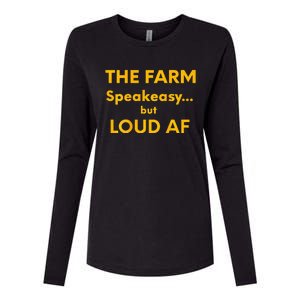 The Farm Liberty Missouri Usa Bar Honkytonk Music Womens Cotton Relaxed Long Sleeve T-Shirt