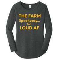 The Farm Liberty Missouri Usa Bar Honkytonk Music Women's Perfect Tri Tunic Long Sleeve Shirt