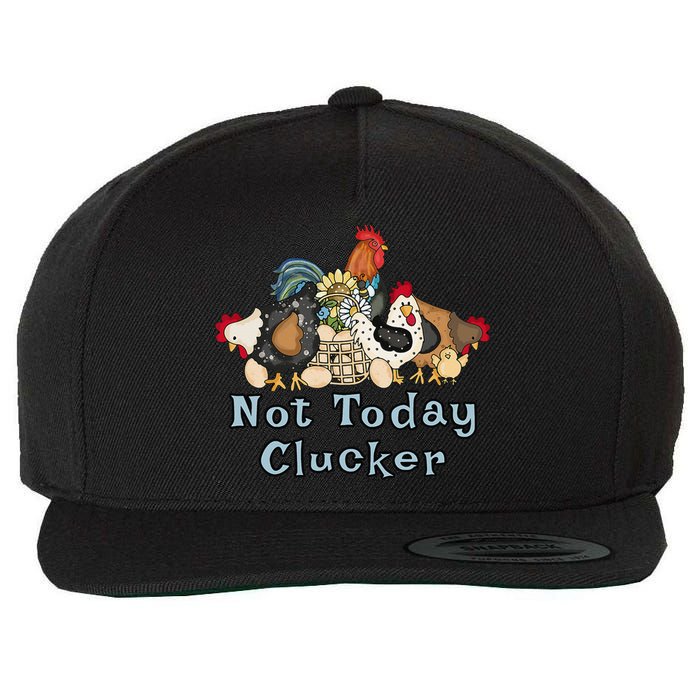 The Farm Liberty Missouri USA Bar Honkytonk Chicken Lady Wool Snapback Cap