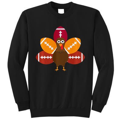 Thanksgiving Football Lovers Thankful Thanksgiving Sweatshirt