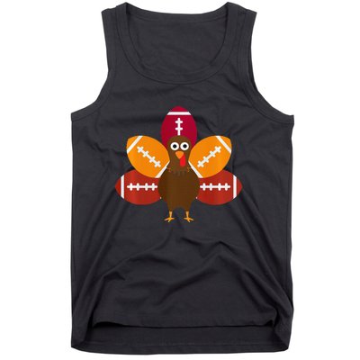 Thanksgiving Football Lovers Thankful Thanksgiving Tank Top