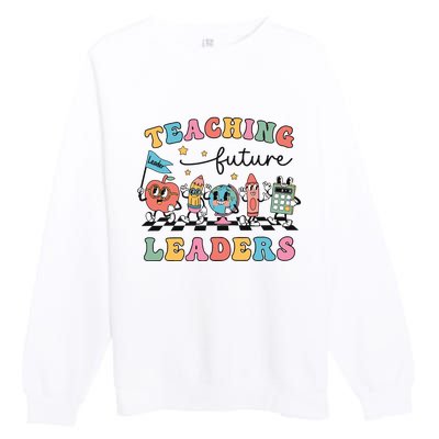 Teaching Future Leaders Back To School Premium Crewneck Sweatshirt