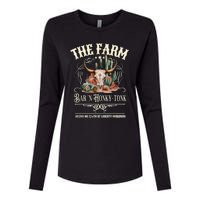 The Farm Liberty Missouri USA Bar Honkytonk Music Womens Cotton Relaxed Long Sleeve T-Shirt