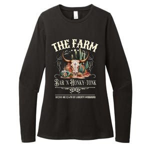 The Farm Liberty Missouri USA Bar Honkytonk Music Womens CVC Long Sleeve Shirt