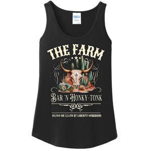 The Farm Liberty Missouri USA Bar Honkytonk Music Ladies Essential Tank