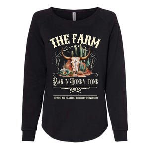 The Farm Liberty Missouri USA Bar Honkytonk Music Womens California Wash Sweatshirt