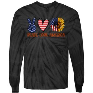 The Farm Liberty Missouri USA Bar Honkytonk Music Tie-Dye Long Sleeve Shirt