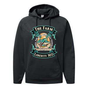 The Farm Liberty Missouri USA Bar Honky Tonk Music Summer Performance Fleece Hoodie