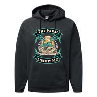 The Farm Liberty Missouri USA Bar Honky Tonk Music Summer Performance Fleece Hoodie