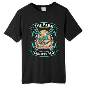 The Farm Liberty Missouri USA Bar Honky Tonk Music Summer Tall Fusion ChromaSoft Performance T-Shirt