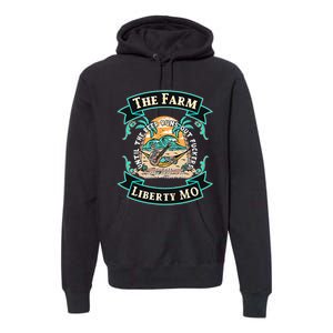 The Farm Liberty Missouri USA Bar Honky Tonk Music Summer Premium Hoodie