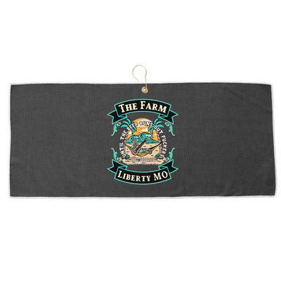 The Farm Liberty Missouri USA Bar Honky Tonk Music Summer Large Microfiber Waffle Golf Towel