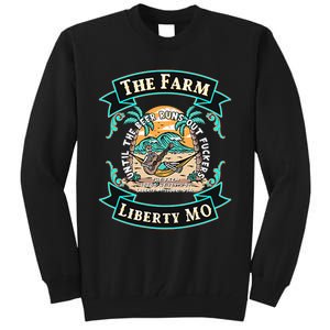 The Farm Liberty Missouri USA Bar Honky Tonk Music Summer Tall Sweatshirt