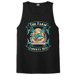 The Farm Liberty Missouri USA Bar Honky Tonk Music Summer PosiCharge Competitor Tank