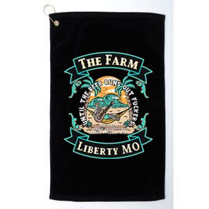 The Farm Liberty Missouri USA Bar Honky Tonk Music Summer Platinum Collection Golf Towel