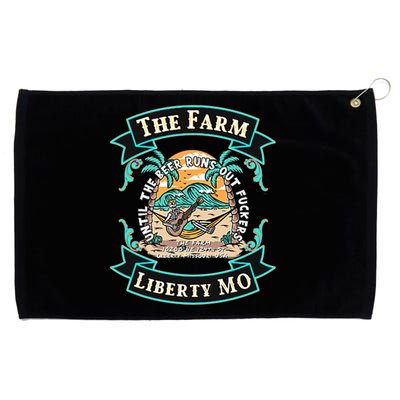 The Farm Liberty Missouri USA Bar Honky Tonk Music Summer Grommeted Golf Towel