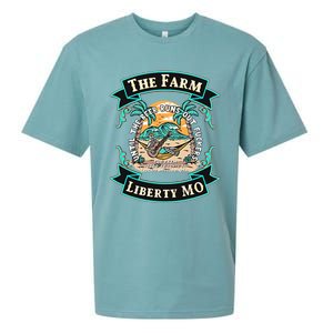 The Farm Liberty Missouri USA Bar Honky Tonk Music Summer Sueded Cloud Jersey T-Shirt