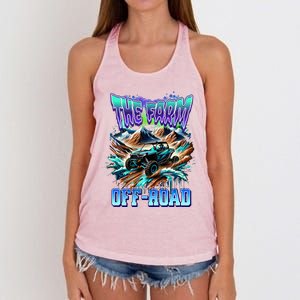 The Farm Liberty Missouri USA Bar Honky-tonk Offroad Women's Knotted Racerback Tank