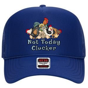 The Farm Liberty Missouri USA Bar Honkytonk Chicken Lady High Crown Mesh Back Trucker Hat