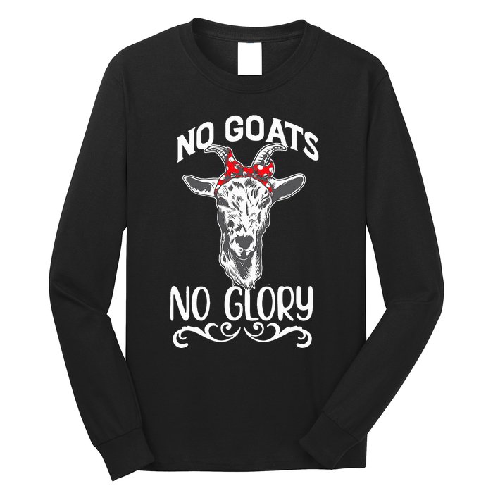 The Farm Liberty Missouri USA Bar Honky-tonk Music Goats Long Sleeve Shirt